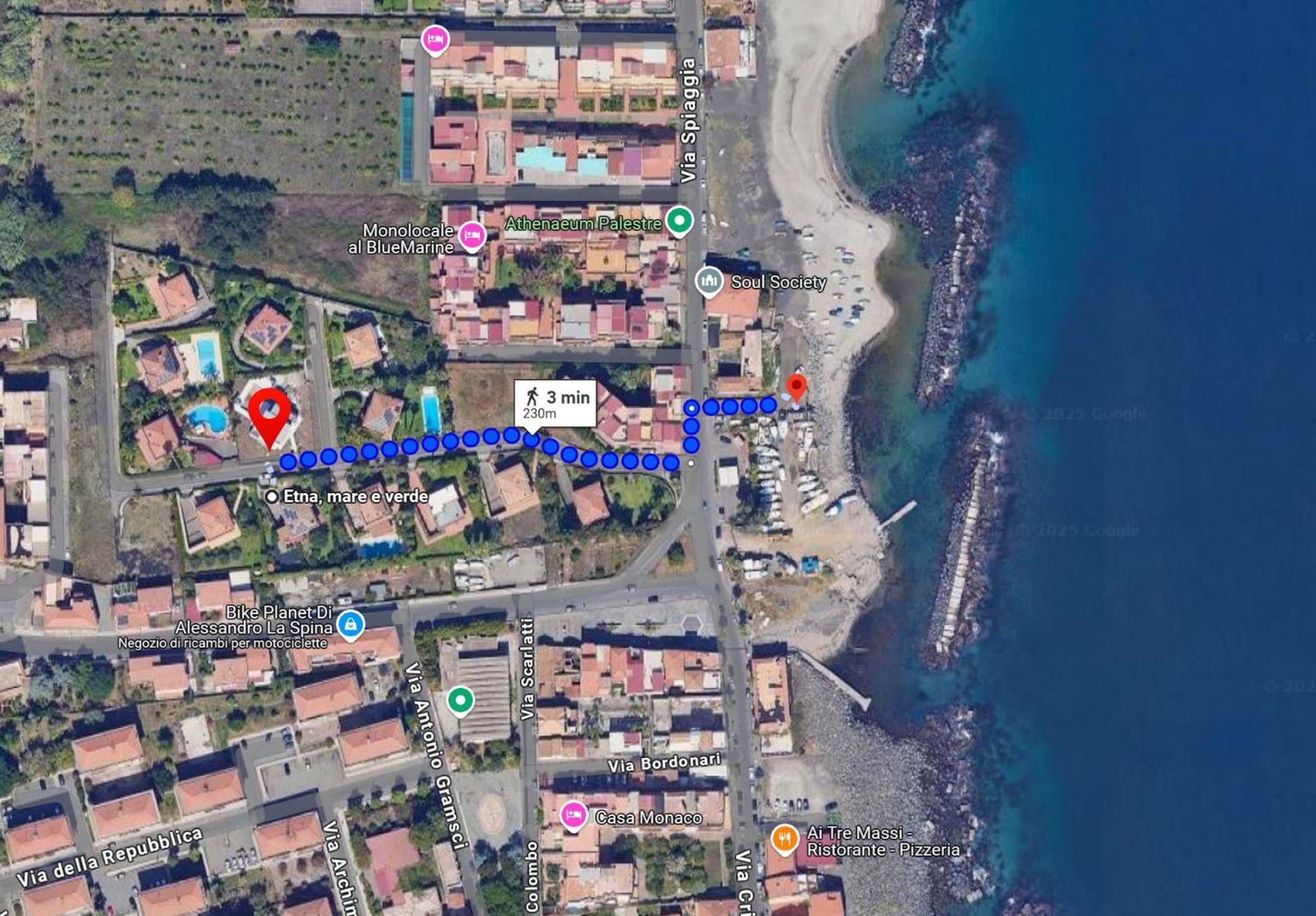Etna, Mare E Verde Маскали Экстерьер фото